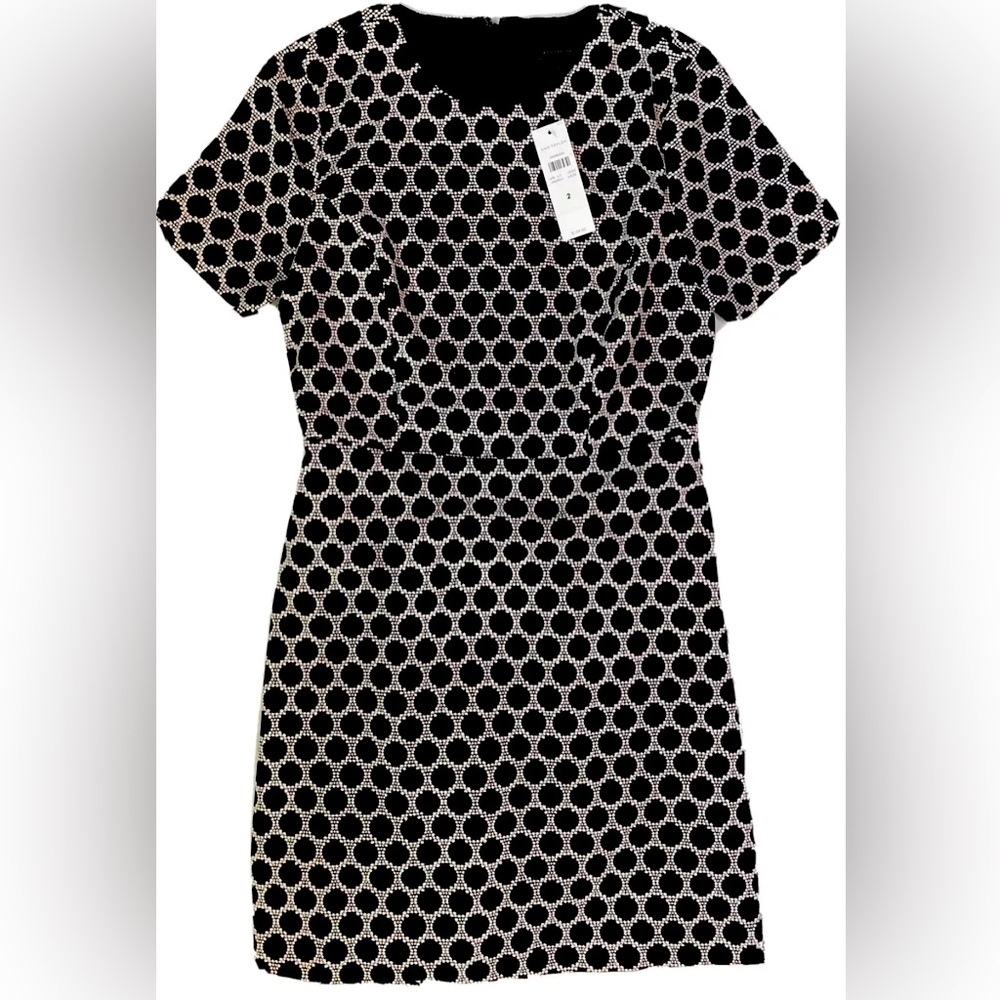 Ann Taylor Geometric Sheath Dress